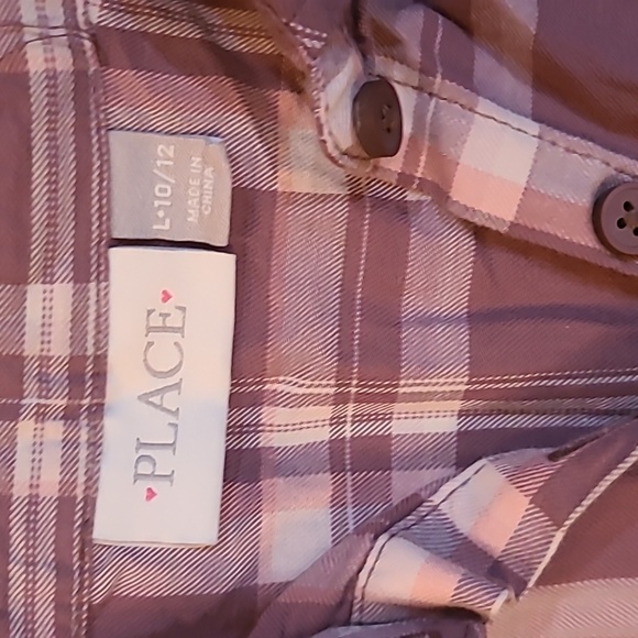 Plaid PLACE top - Picture 3 of 3